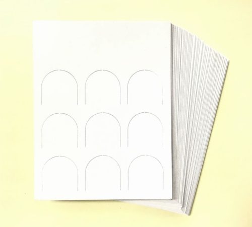 9マス（3×3）の白紙ビンゴカード】結婚式の二次会やパーティ・イベント